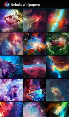 Nebula Wallpapers android App screenshot 1